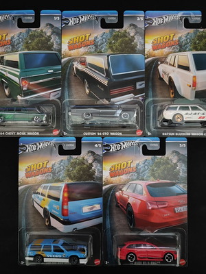 Hot Wheels - Hot Wagons Series (2024) - Ολοκληρωμένο Σετ