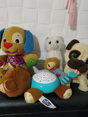 Baby toys used, pack all together