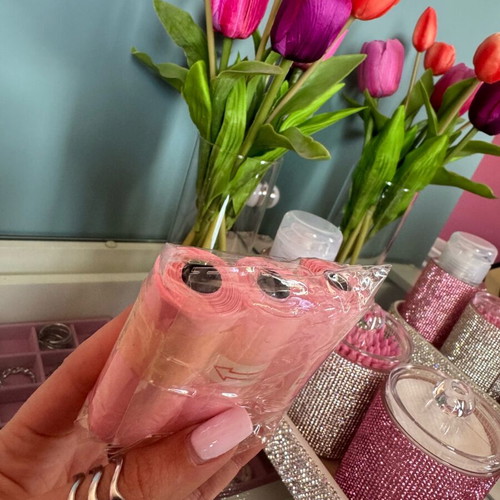 Mini pink bags new, 3 rolls