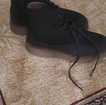 Hogan boots like new with fur lining, size 39.5