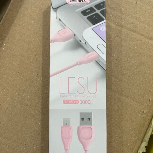 Remax Regular USB 2.0 to Micro USB Cable 1m new, black or pink