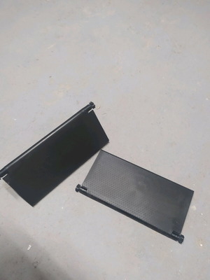 TV shelves used for rear recess