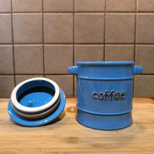 Ceramic coffee container like new