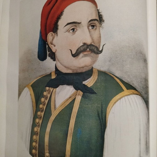 Photo album book used, panorama of modern Greek history