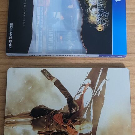 Final Fantasy Type-0 HD Limited Edition PS4 game with steelbook