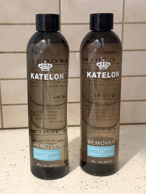 Katelon υγρό αφαίρεσης κόλλας τουπέ 2 τεμάχια 267ml καινούργιο