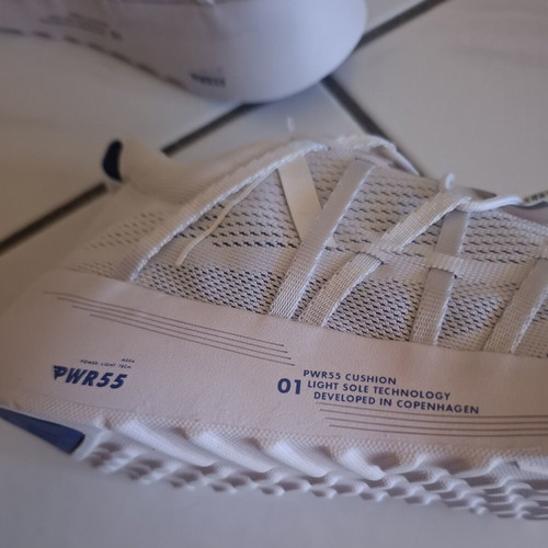 Arkk Copenhagen white athletic shoes used, size 40, lightweight