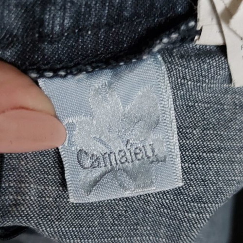 Φούστα τζιν Camaieu σαν καινούργια, φθαρμένο εφέ, μεγέθη XS/M