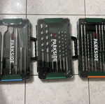 Parkside drill bit set new for concrete and wood