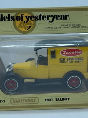 Matchbox 1978 Models of Yesteryear Y-5 Talbot 1927 Taystee new