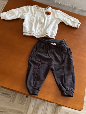 Zara baby clothing set like new, jacket and pants for 74-80 cm