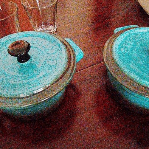 Porcelain kitchenware set with ovenproof cookware, cups and shot glasses