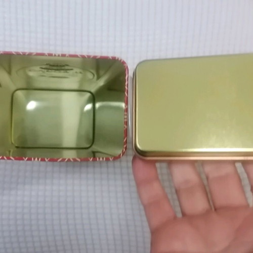 Metal box from chocolates like new