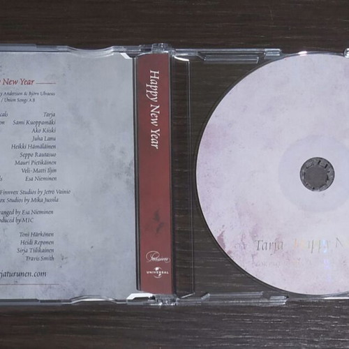 Tarja Turunen Happy New Year promo CD single like new, pop
