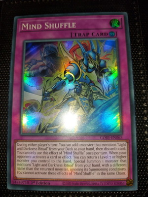 Black Luster Soldier New Trap card like new