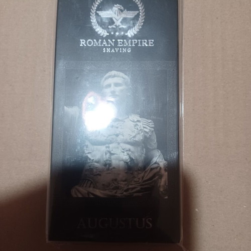Roman Empire Shaving Augustus safety razor used with box
