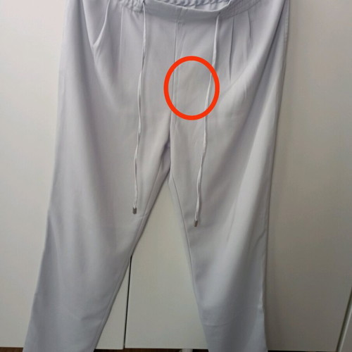 Zara pants medium used, ice gray