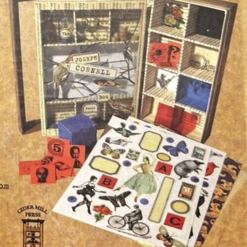 Joseph Cornell Box art book kit unused, collectible