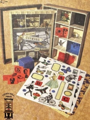 Joseph Cornell Box art book kit unused, collectible
