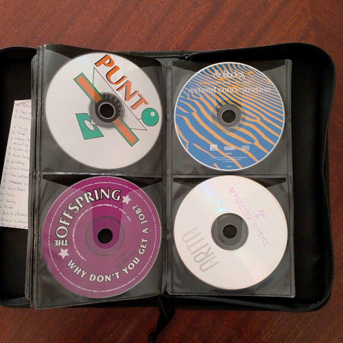 CD case used with about 60 discs