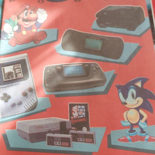 Pixel Console Power magazine insert