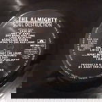  The Almighty - Soul destruction, LP Album (βινύλιο).