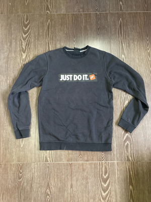 Nike winter men's sweatshirt used, black, size S