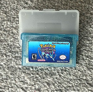 Gameboy Advance Pokémon Liquid Crystal Version
