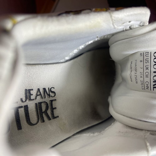 Versace Couture Women's Sneakers size 41 like new, white chunky
