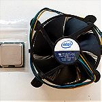  Επεξεργαστής CPU INTEL E2160 PENTIUM DUAL - CORE 1.80GHz/1MB/800MHz με την Intel ψύκτρα του