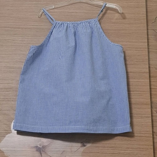 Mexx checked alpha-line top like new