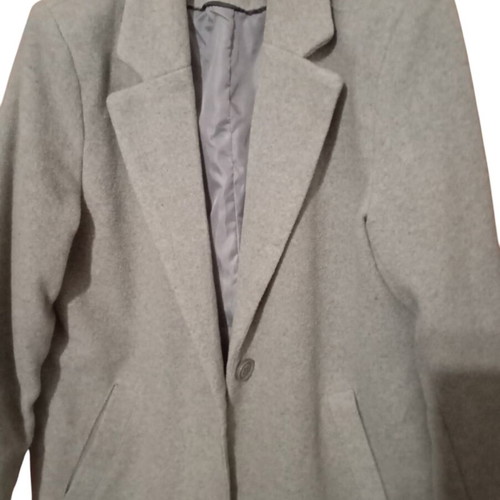 Pink Woman women's coat like new, gray, size M