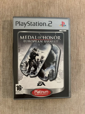 Medal of Honor European Assault παιχνίδι PlayStation 2, αγγλικό