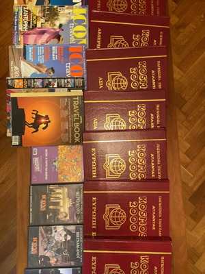 World Geography South Europe Travel Book Set new with travel magazines and DVDs