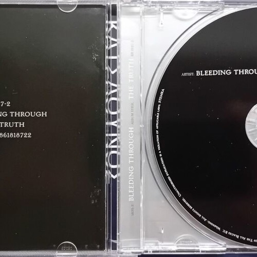Bleeding Through The Truth CD like new, metal