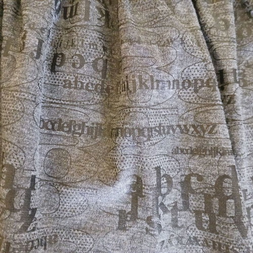 Decibel Mini Cotton Skirt Gray Like New, One Size