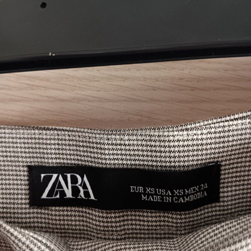 Zara women's pants gray like new
