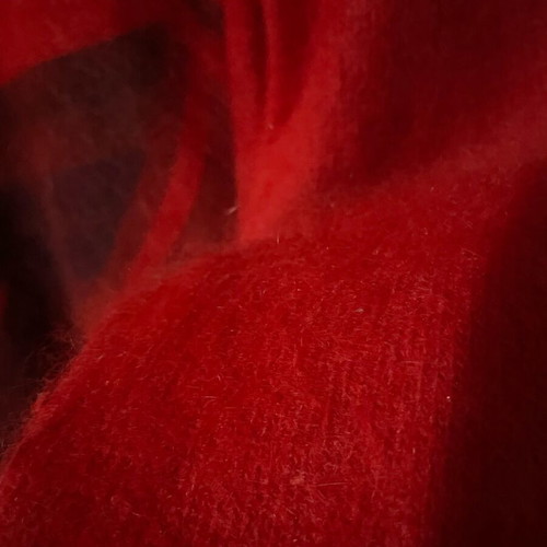 Angora sweater used, red, size S, Jessy Line Roma