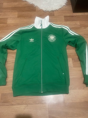 Adidas Germany Design WC 1990 Ανδρική ζακέτα με φερμουάρ σαν καινούργια, μέγεθος S, πράσινη