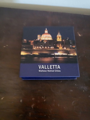 Valletta proof 2 euro coin new