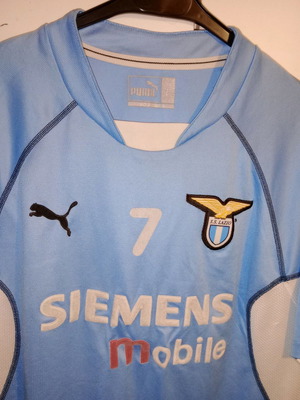 Lazio φανέλα εμφάνιση ποδοσφαίρου μεταχειρισμένη, Puma, μέγεθος Large