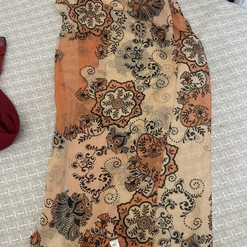 Scarves used, multicolor