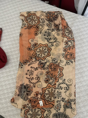 Scarves used, multicolor