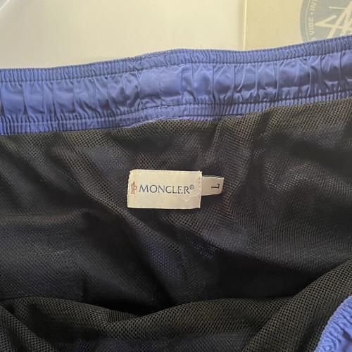 Moncler swim shorts, size large, with bag