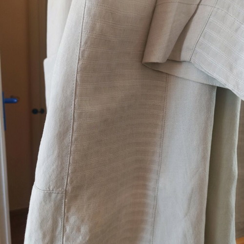 Linen coat Krines Berlin spring autumn like new, one size beige