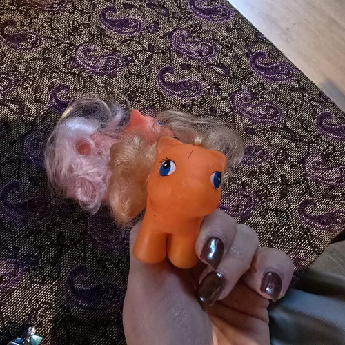 My Little Pony Baby Generation 1 like new, 2 together, orange and pink