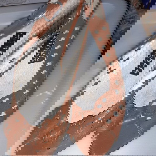 δερμάτινα πεδιλα Νο37