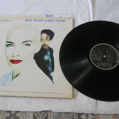 Eurythmics We Too Are One vinyl used, Greece edition