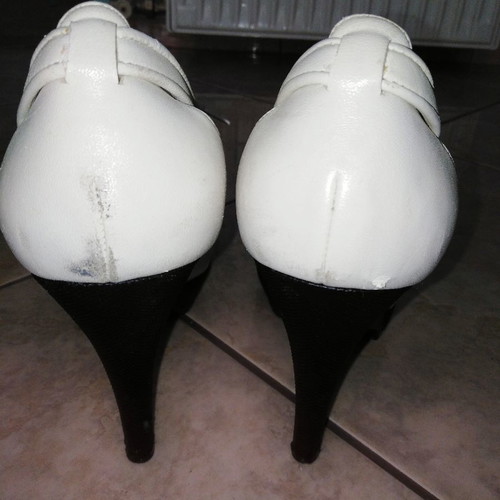 L.A.M.B. high heels used, 12cm heel, white size 39