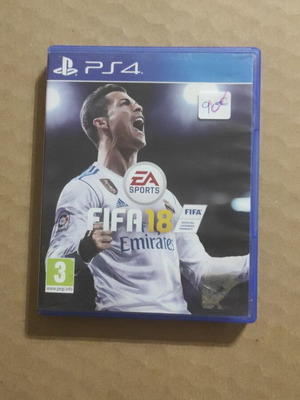 PlayStation 4 FIFA 18 used sports game